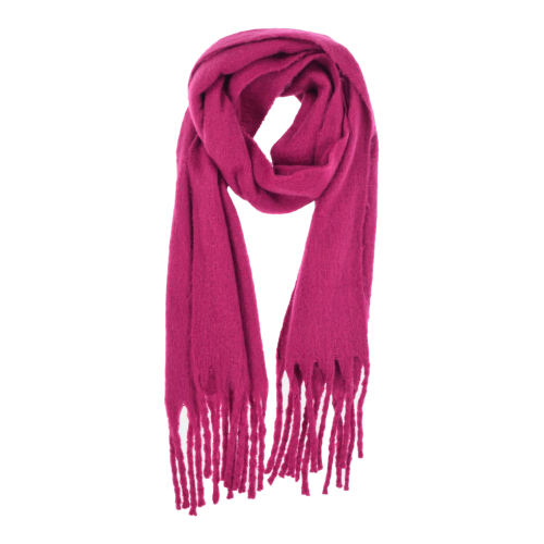 LA FEE MARABOUTEE sciarpa donna con frange unita COLONEL