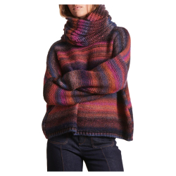 LA FEE MARABOUTEE collo donna lana multicolor ZEROTA