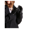 LA FEE MARABOUTEE guanti donna neri pelle + paillettes ZENTI