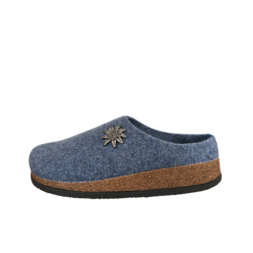 LE TIROLESI women's boiled wool denim slipper art BIO MADE IN ITALY new colours