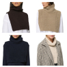 HUMILITY 1949 neck warmer bib English rib CILI MADE IN ITALY