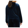 PERSONA by Marina Rinaldi blue chenille jacket 2423916032600 CHOPIN