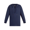 PERSONA by Marina Rinaldi felpa donna blu 2423926011600 DEDALO 96% cotone 4% elastan