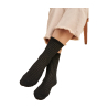 LA FEE MARABOUTEE pack of 2 pairs of black animalier/black gold socks TOPILO