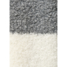 HUMILITY 1949 sciarpa donna lana morbida tricolore bianco/grigio/nero CESOY MADE IN ITALY