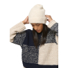 HUMILITY 1949 cappello donna lana pesante CROSS MADE IN ITALY