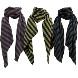 NEIRAMI sciarpa foulard donna righe AA04ST MADE IN ITALY