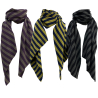 NEIRAMI sciarpa foulard donna righe AA04ST MADE IN ITALY