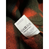 MADSON by BottegaChilometriZero men's vest diamond pattern orange/green DU24742 MADE IN ITALY