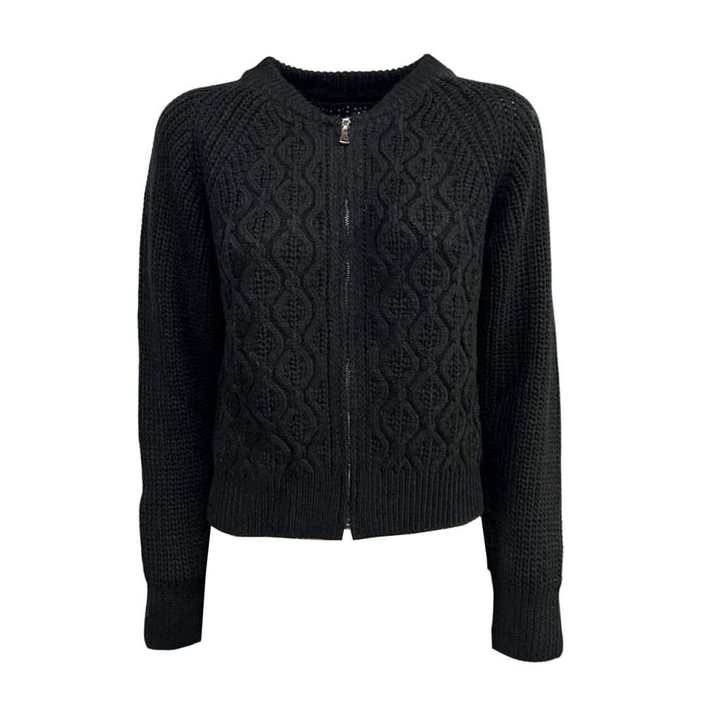 HUMILITY 1949 black women's cardigan CRIS MADE IN ITALY