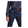 LA FEE MARABOUTEE dark flared jeans RAIKOU-M 98% cotton 2% elastane
