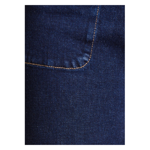 LA FEE MARABOUTEE pantalone jeans scuro a zampa RAIKOU-M 98% cotone 2% elastan