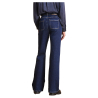 LA FEE MARABOUTEE dark flared jeans RAIKOU-M 98% cotton 2% elastane