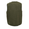 MADSON by BottegaChilometriZero men's boiled wool vest DU24743 MADE IN ITALY