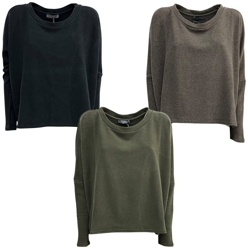 NEIRAMI maglia donna a scatola B570SB MADE IN ITALY
