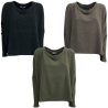 NEIRAMI maglia donna a scatola B570SB MADE IN ITALY