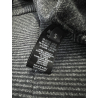 NEIRAMI giacca donna C006BH righe nero/grigio cotone MADE IN ITALY