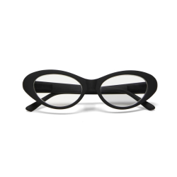 OKKIA occhiali da lettura donna Lina Small Cat Eye nero