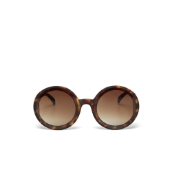 OKKIA occhiali da sole Round Monica Classic Havana soft touch lenti sfumate