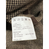 L’IMPERMEABILE men’s unlined jacket pied de poule beige/brown BOSTON FP MADE IN ITALY
