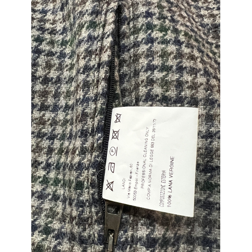 L’IMPERMEABILE cappotto uomo pied de poule grigio/verde/blu/marrone NEW DEA FW MADE IN ITALY