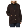 HUMILITY maxi cardigan brown heavy COXI MADE IN ITALY