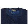 FERRANTE maglia uomo blu melange MADE IN ITALY