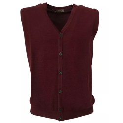 FERRANTE men's burgundy...