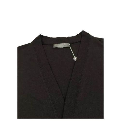 GIRELLI BRUNI gilet uomo moro melange 80% cotone 10% cashmere 10% seta