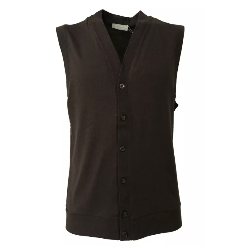 GIRELLI BRUNI men vest 80% cotton 10% cashmere 10% silk MADE IN ITALY