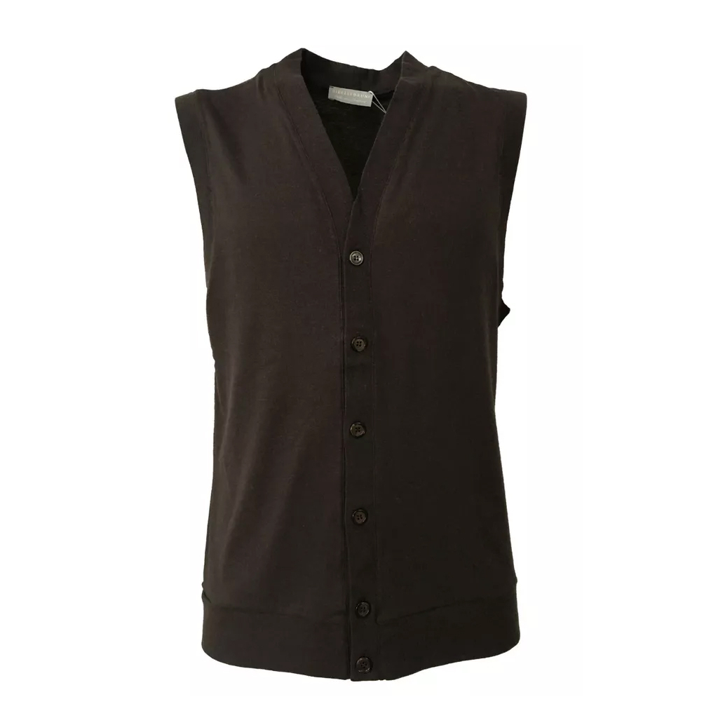 GIRELLI BRUNI men vest 80% cotton 10% cashmere 10% silk MADE IN ITALY