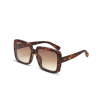 OKKIA occhiali da sole ALESSIA premontati Butterfly Classic Havana con montatura soft touch