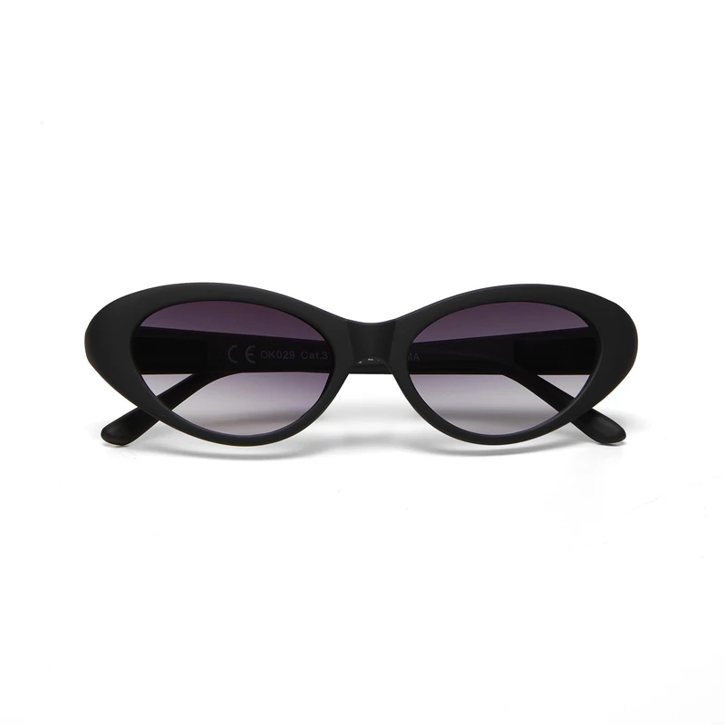 OKKIA occhiali da sole donna Lina Small Cat Eye nero