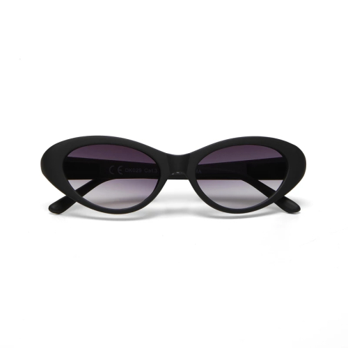 OKKIA occhiali da sole donna Lina Small Cat Eye nero