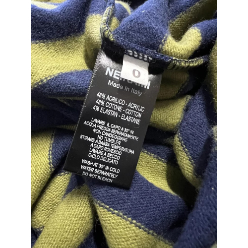 NEIRAMI sciarpa foulard donna righe AA04ST MADE IN ITALY
