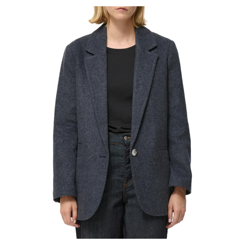 HUMILITY women's oversized jacket CAMAL length 75 cm