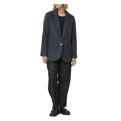 HUMILITY women's oversized jacket CAMAL length 75 cm