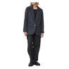 HUMILITY women's oversized jacket CAMAL length 75 cm