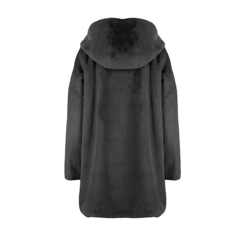 CENSURED ecopelliccia donna poliestere con cappuccio CW1881TFRC3_010