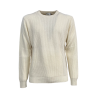 TERZO FUSO 1952 men's crewneck sweater English ribs 5901 100% wool MADE IN ITALY