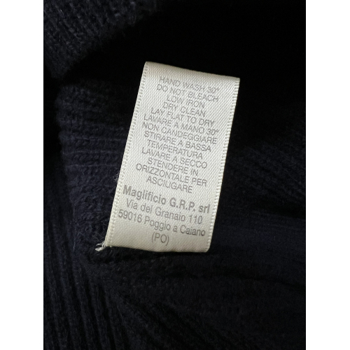 GRP maglia uomo girocollo lana pesante costa inglese 7 CI10 MADE IN ITALY