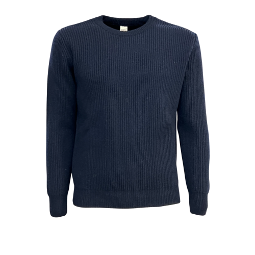 GRP maglia uomo girocollo lana pesante costa inglese 7 CI10 MADE IN ITALY