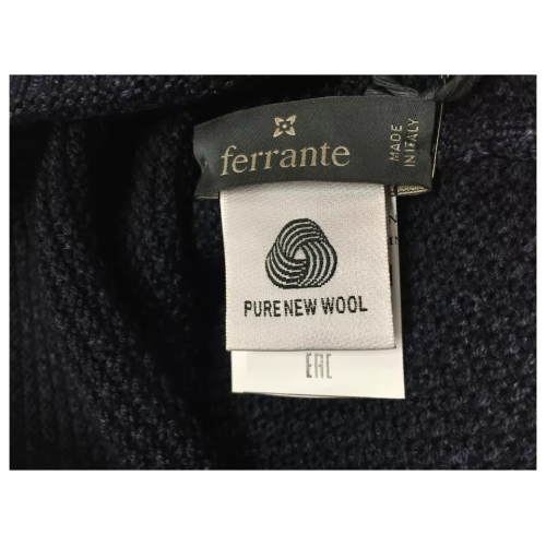 FERRANTE cappello uomo lana ANTRACITE dyed U22100 lana MADE IN ITALY
