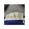 DELLA CIANA blouson man with two-tone blue / gray buttons MADE IN ITALY