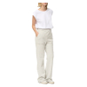 HUMILITY women's trousers brushed sweatshirt light grey melange COCO 85% cotton 15% polyester