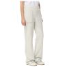 HUMILITY women's trousers brushed sweatshirt light grey melange COCO 85% cotton 15% polyester