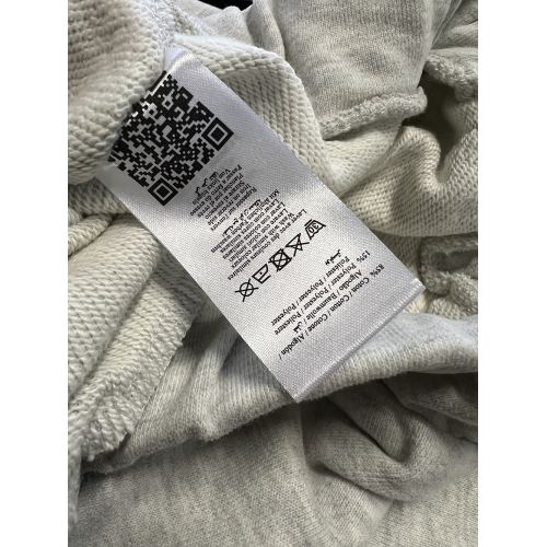 HUMILITY women's trousers brushed sweatshirt light grey melange COCO 85% cotton 15% polyester