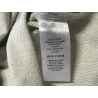 HUMILITY camicia donna over felpa garzata grigio chiaro melange CLEOR 85% cotone 15% poliestere