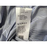 HUMILITY camicia donna over righe bianco/azzurro IWA-R MADE IN ITALY