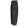 NEIRAMI pantalone donna ovetto tessuto jacquard pois nero P012SR MADE IN ITALY
